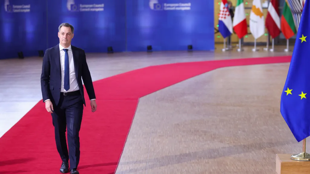 Belgický premiér Alexander De Croo