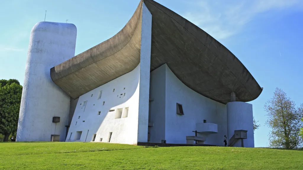 Kaple Notre Dame du Haut v obci Ronchamp