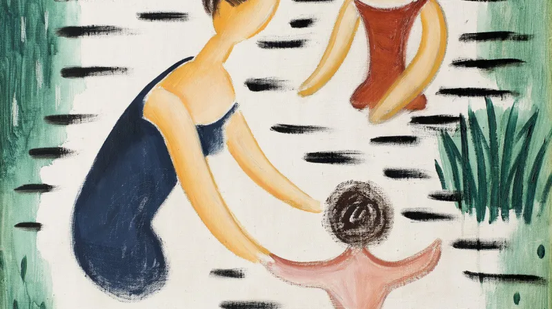 Josef Čapek: Koupání v Oravě