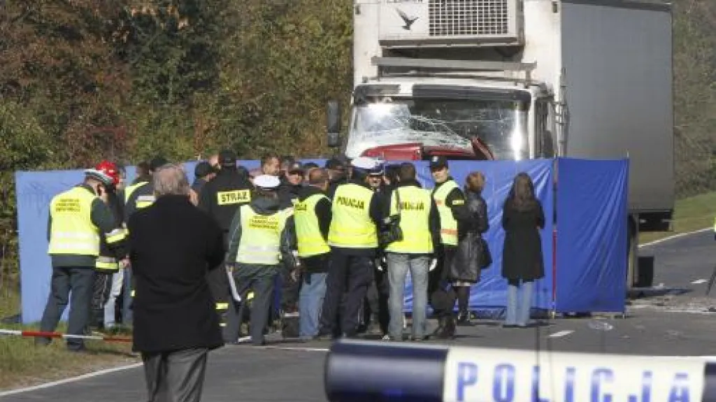 Policisté u tragické nehody
