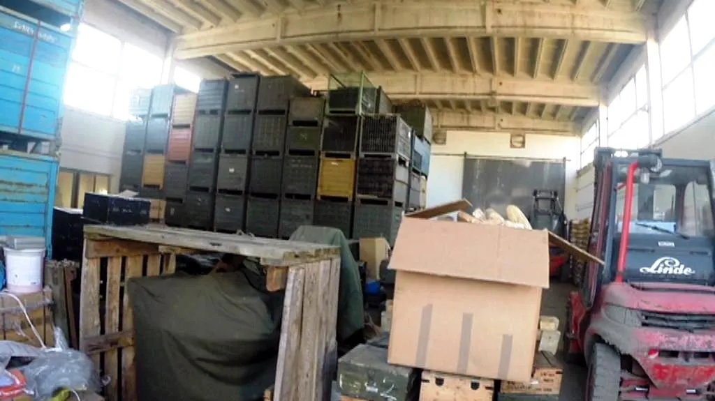 Sklad nelegální munice ve Slatině