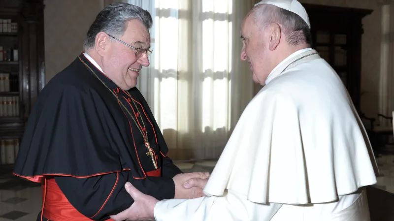 Papež František a Dominik Duka