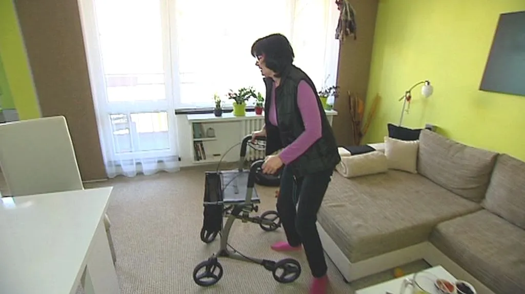 Zdeňka Němečková bojuje za možnost znovu používat elektrickou plošinu