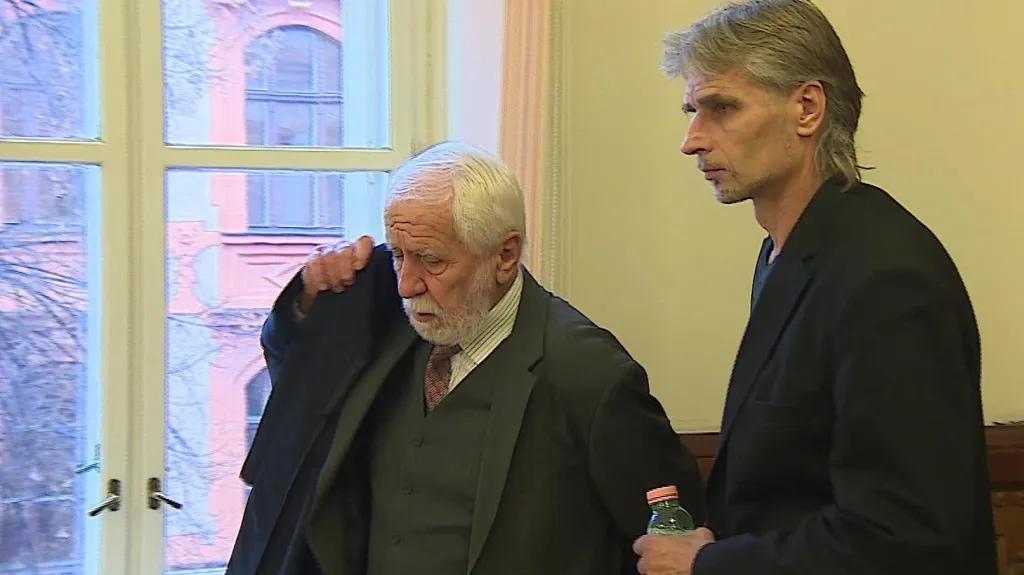 Jiří Večeř (vpravo)