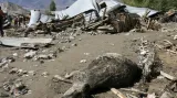 Následky povodní v Kašmíru