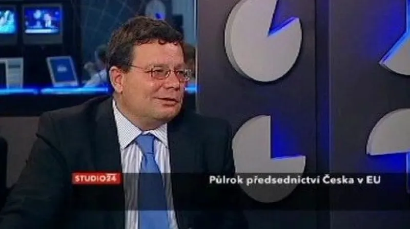 Alexandr Vondra hostem Studia ČT24