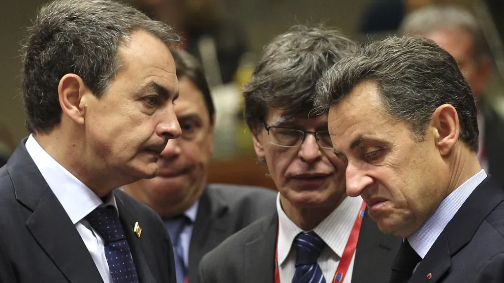 José Luis Zapatero a Nicolas Sarkozy