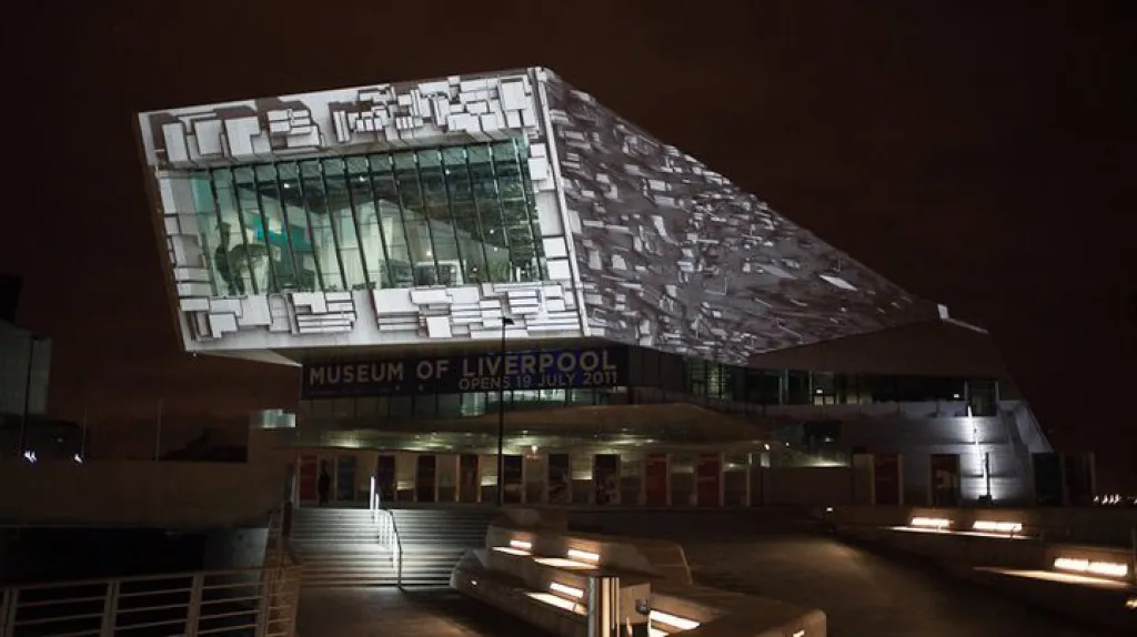 Videomapping (Museum of Liverpool)