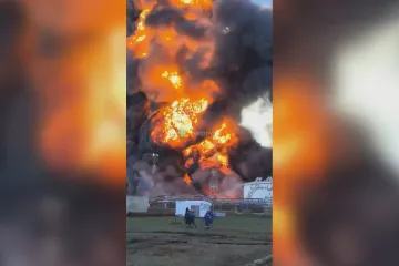 Ukrajinské drony zasáhly rafinerii firmy Lukoil u ruského města Perm