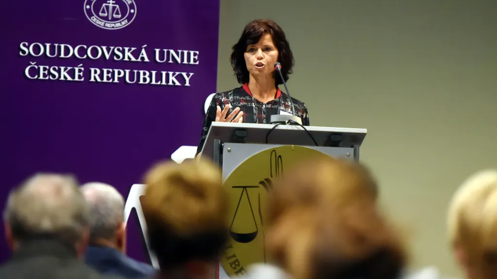Prezidentka Soudcovské unie ČR Daniela Zemanová