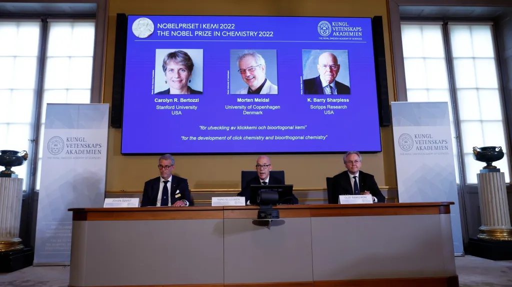 Laureáti Nobelovy ceny za chemii 2022