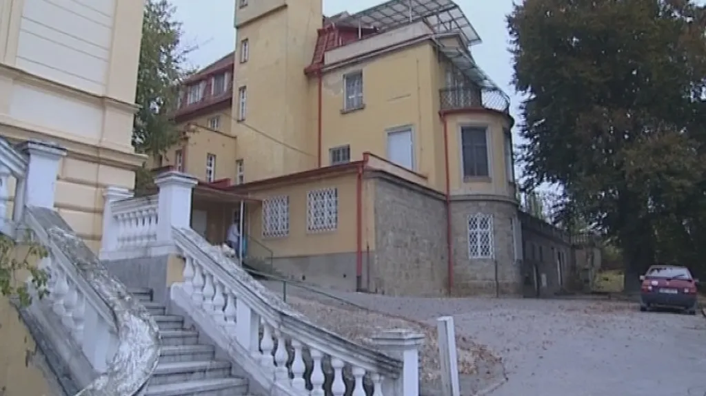 Vila, ve které sídlil kojenecký ústav