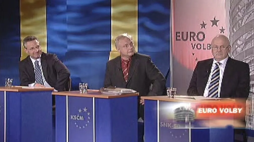 Europoslanci ve speciálu Otázek Václava Moravce