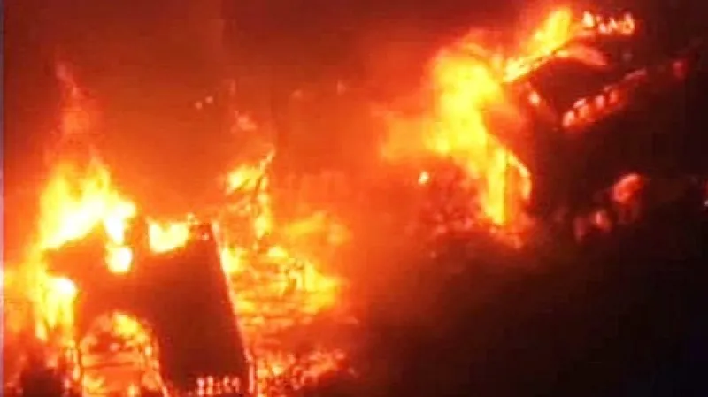 Požár v Kalifornii