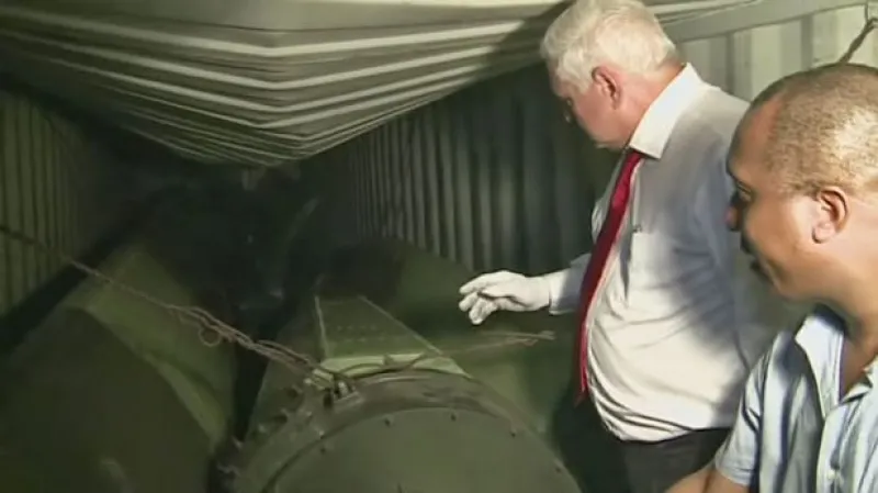 Panama zadržela vojenskou zásilku směřující do KLDR