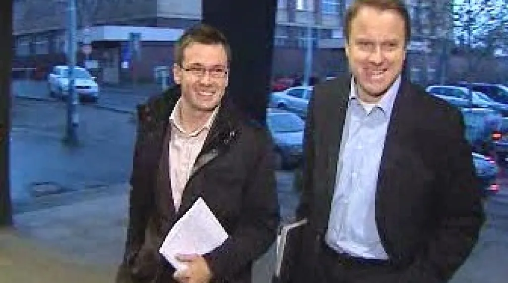 Martin Bursík a Ondřej Liška