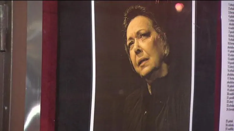 Poslední rozloučení s Jiřinou Jiráskovou