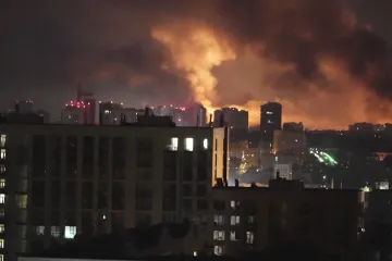 Ukrajina se v noci bránila zatím největšímu ruskému dronovému útoku