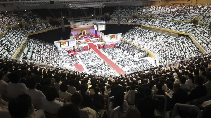 Pohřeb reverenda Moona