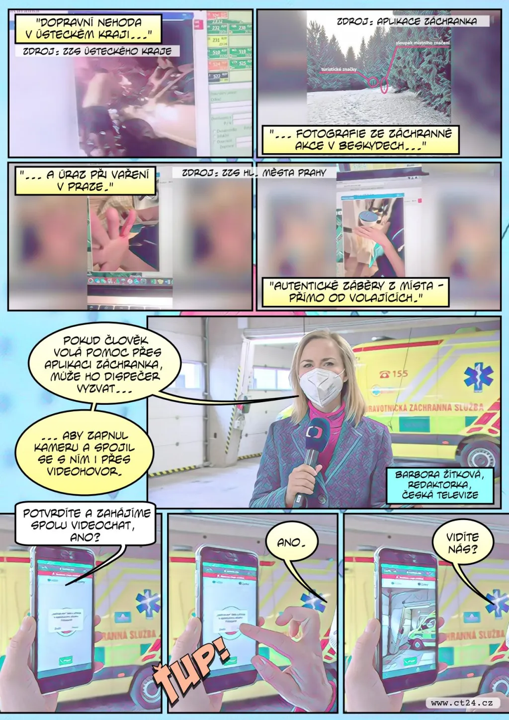 Aplikace Záchranka má 5 let