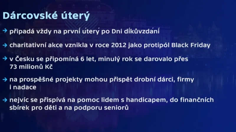 Dárcovské úterý