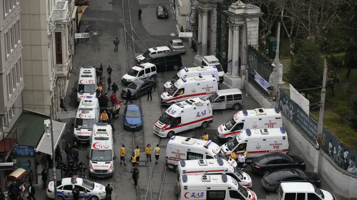 Sebevražedný útok v Istanbulu