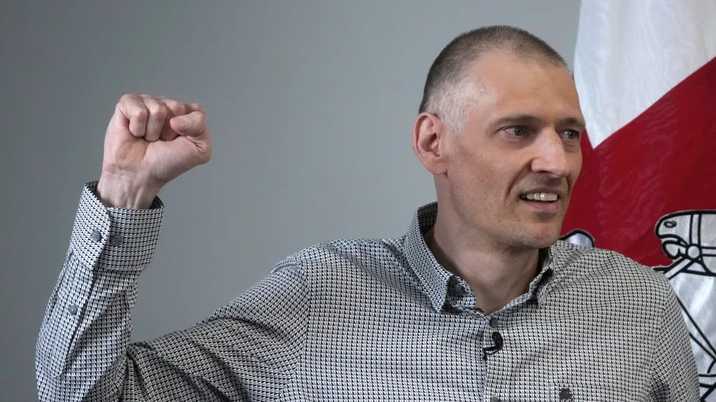 Lídr běloruské opozice Sjarhej Cichanouski
