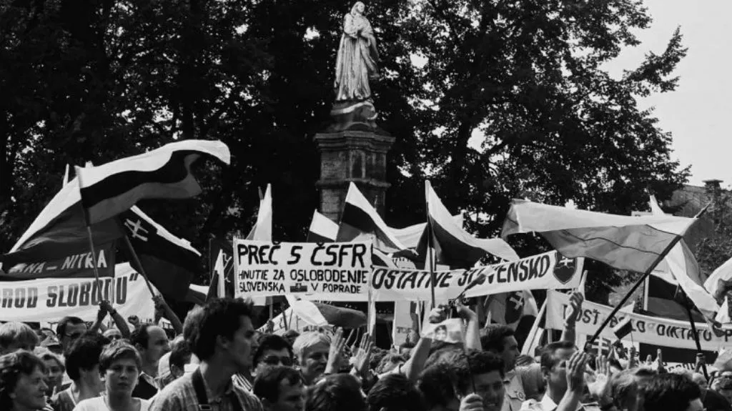 Rozpad Československa