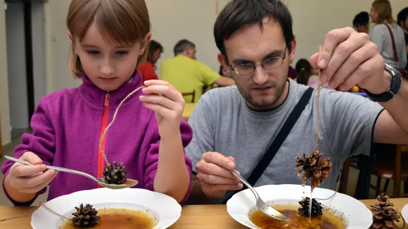 Šišky se namáčely v rozpuštěném loji a sypaly mákem