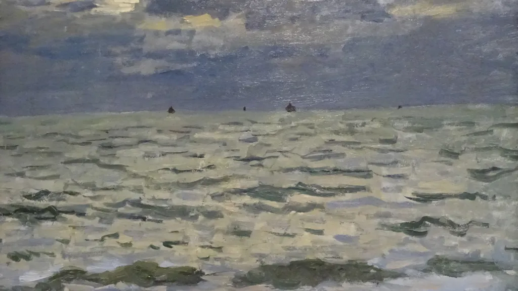 Claude Monet / Mořská scenerie, Le Havre, kolem 1866