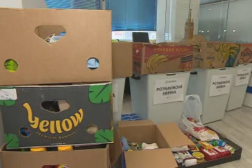 Celostátní potravinová sbírka na jaře kvůli koronaviru nebyla. V Blansku si udělali vlastní