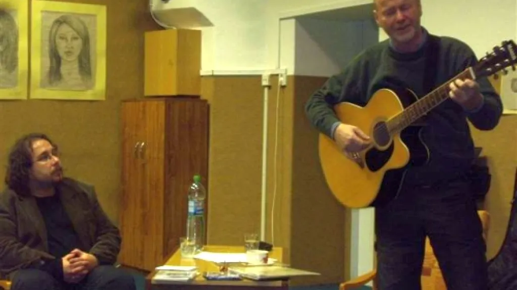 Bedřich Ludvík na besedě