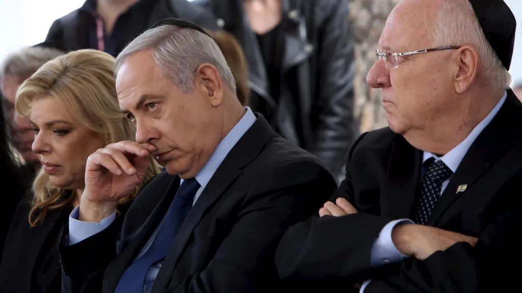 Benjamin Netanjahu a Reuven Rivlin
