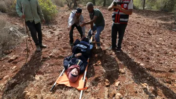 Zraněná novinářka Reuters na Západním břehu