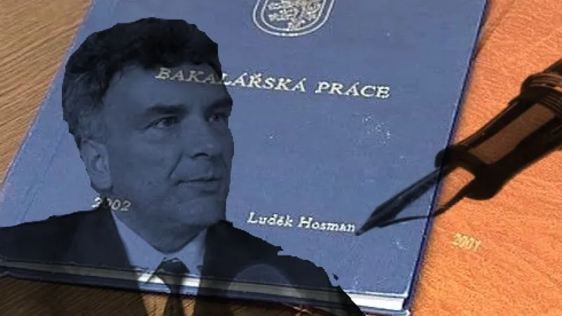 Opsaná bakalářská práce Luďka Hosmana