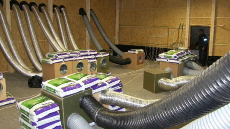 Pěstírna měla dokonce důmyslný systém odvětrávání