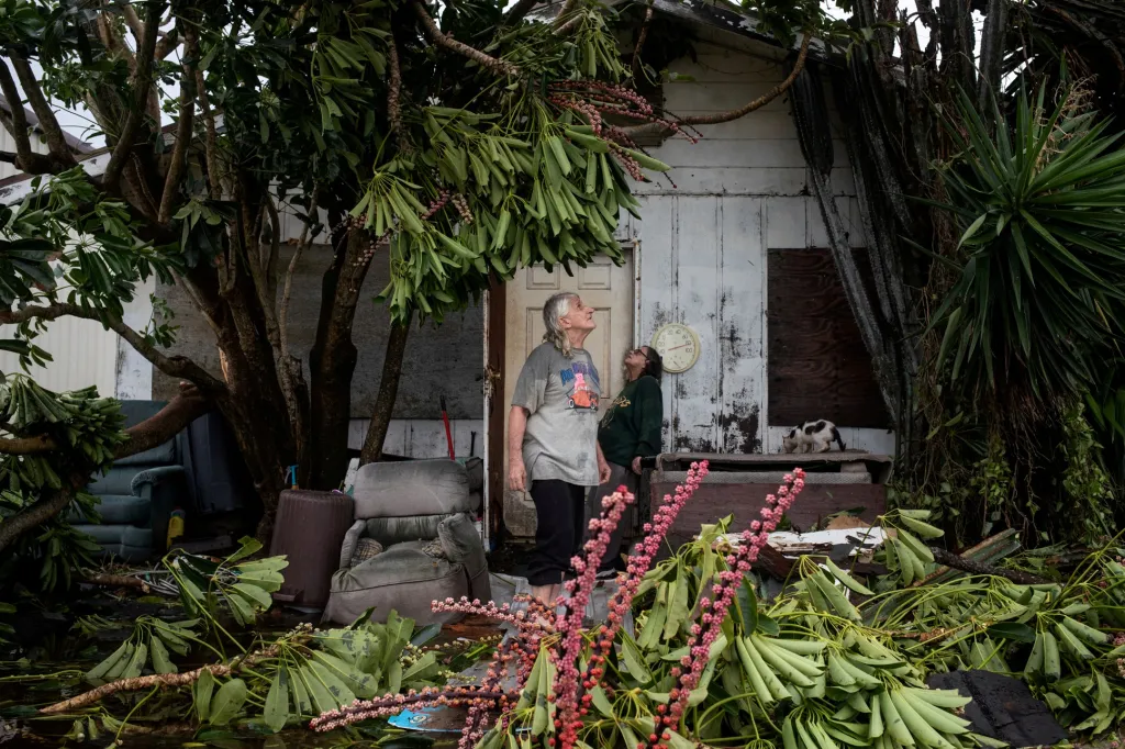 Hurikán Hanna zasáhl Texas a část Mexika