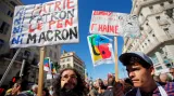 Prvomájové demonstrace v Marseille