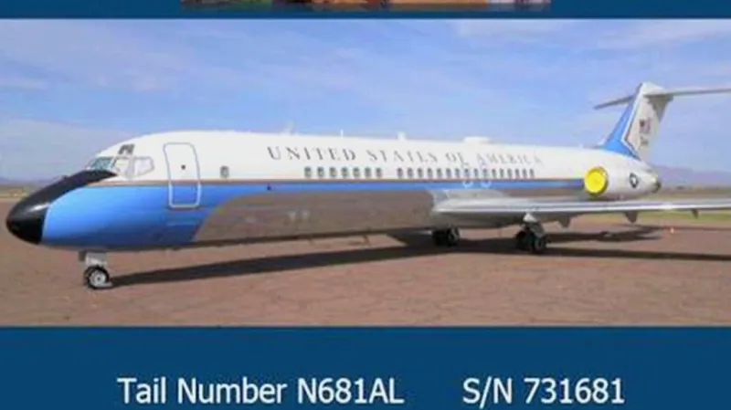 Air Force One jde do dražby