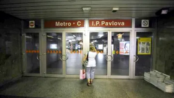 Stávka v pražském metru