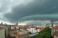 Moravu a Slezsko zasáhly silné bouřky