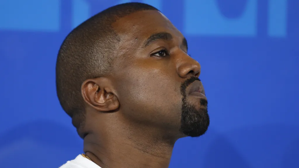 Rapper Kanye West na archivním snímku
