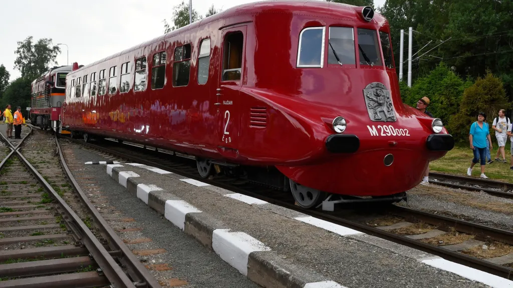 Vlak Slovenská strela po rekonstrukci