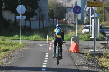 Cyklostezka na bývalé železnici z Nového Jičína do Hostašovic se letos ještě prodlouží