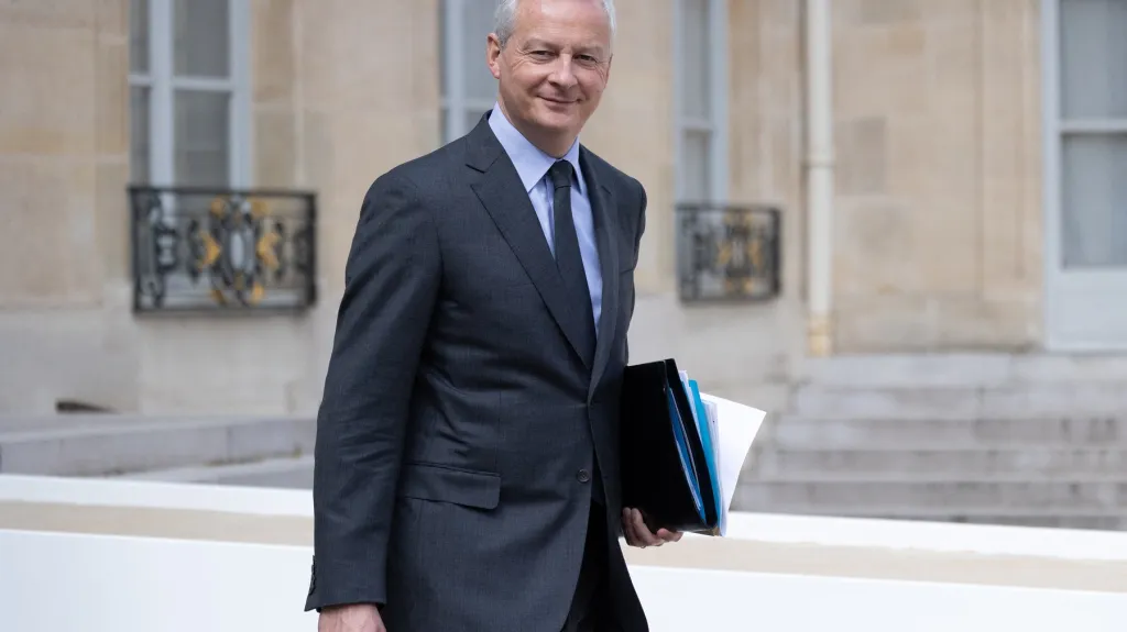 Francouzský ministr financí a hospodářství Bruno Le Maire