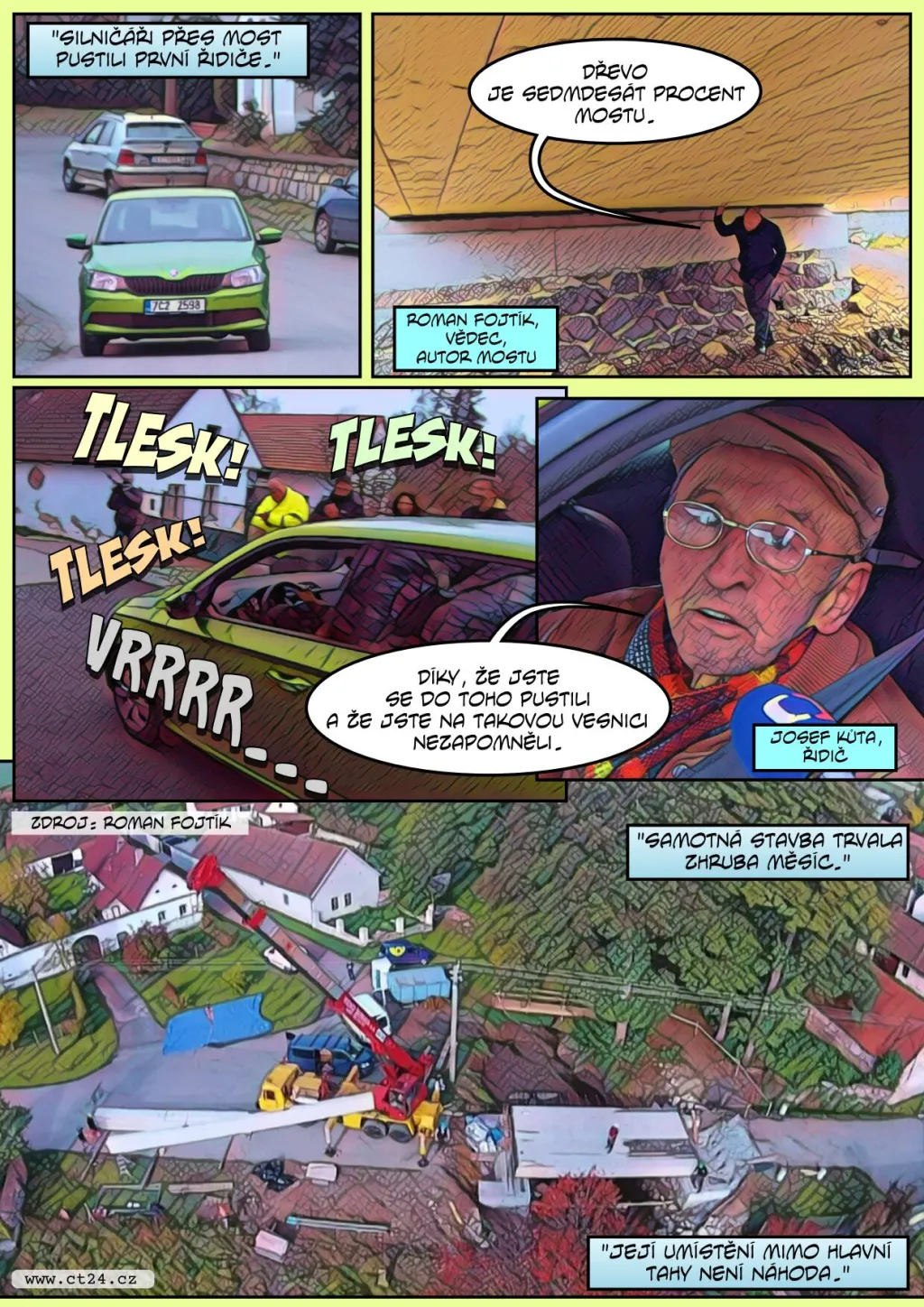 Nejekologičtější stavba v Česku. V Bohunicích otevřeli chytrý most