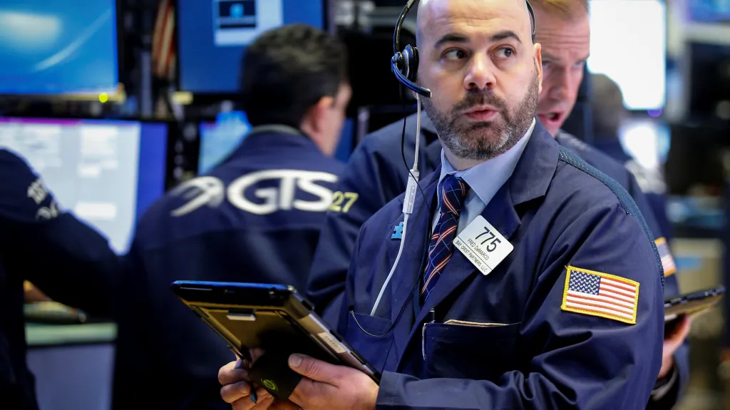 Obchodníci na parketu americké burzy NYSE