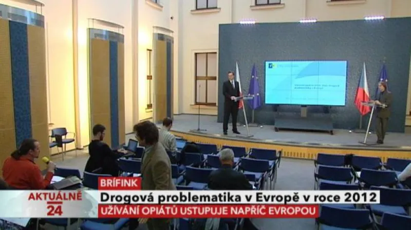 Brífink k drogové problematice v Evropě v roce 2012