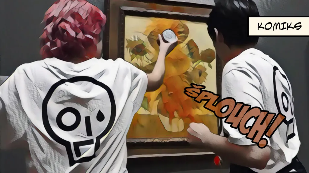 Aktivisté a Van Gogh