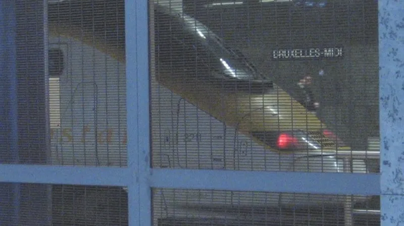 Eurostar ve stanici Bruxelles-Midi